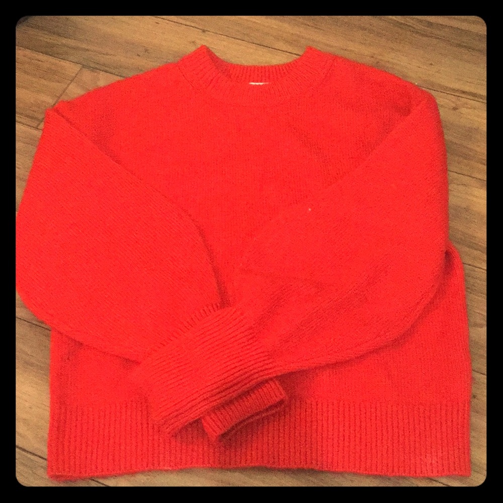 Red sweater